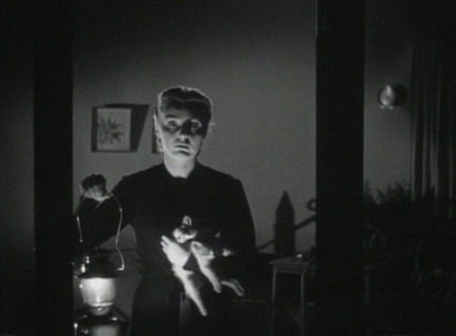 Voice of the Whistler - Joan holding kittens