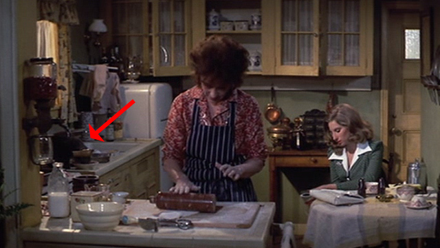 The Way We Were - tabby cat on counter eating