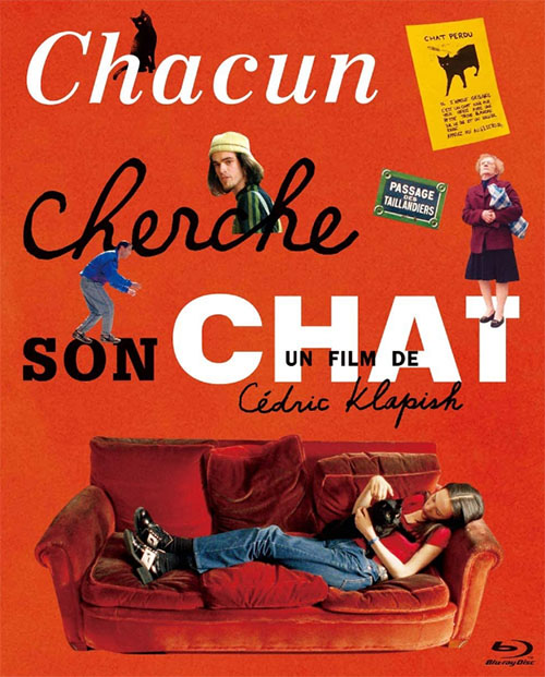 Chacun Cherche son Chat - When the Cat's Away - French Blu Ray DVD cover for movie