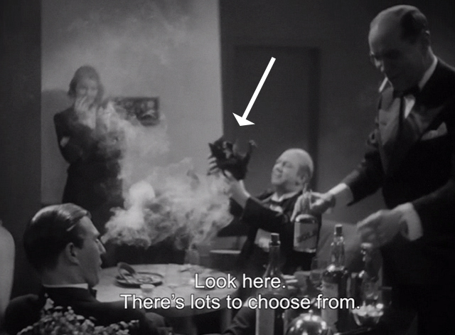 A Woman's Face - Anna Ingrid Bergmen with men and Nyman Erik Berglund holding up black kitten