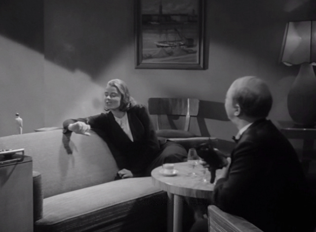 A Woman's Face - Anna Ingrid Bergmen with men and Nyman Erik Berglund holding black kitten