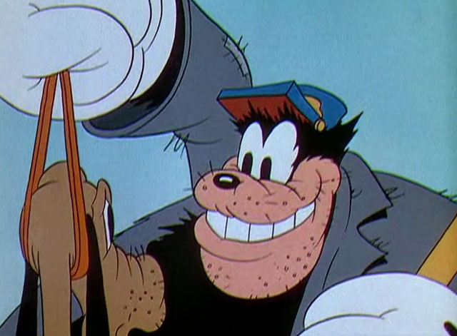 The Worm Turns - dog catcher Pete catching Pluto