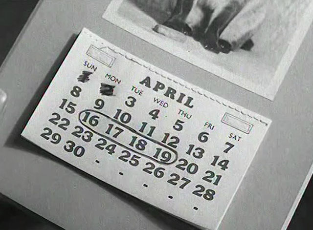 Yield to the Night - calendar which shows bottom of Siamese cat's feet