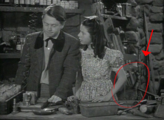 Young Tom Edison - tabby cat tail stealing scene