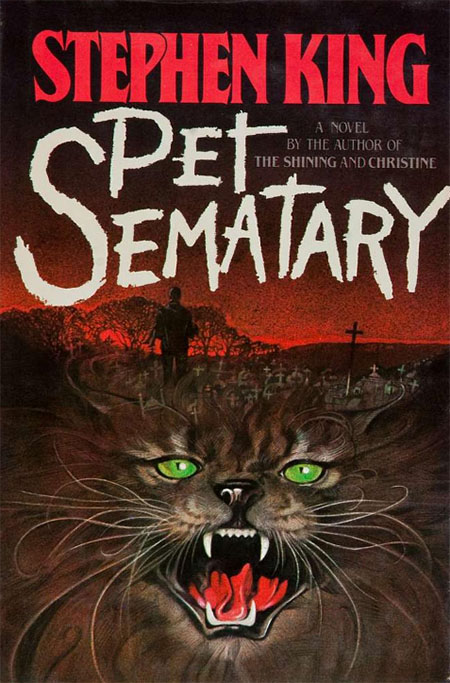 cover of Pet Sematary book by Stephen King