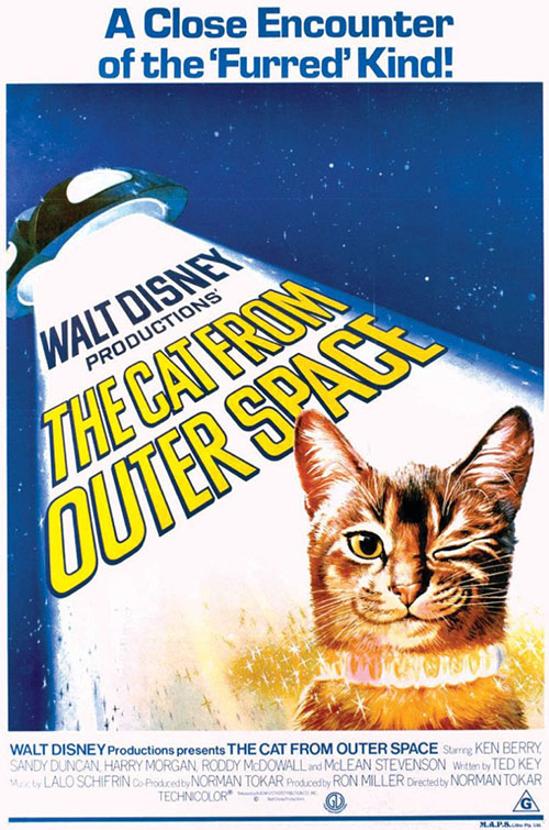 Cat From Outer Space - movie poster