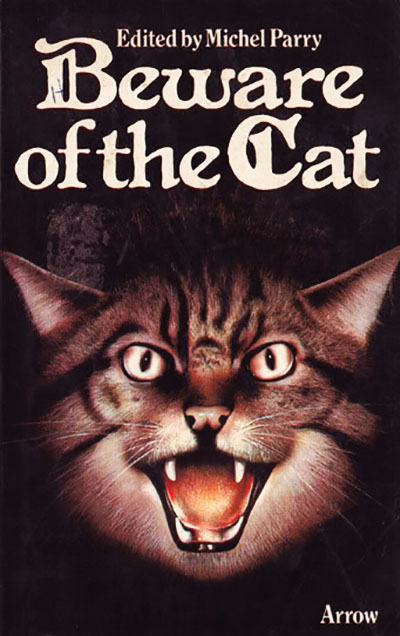  - cover of horror anthology book Beware of the Cat edited by Michel Parry