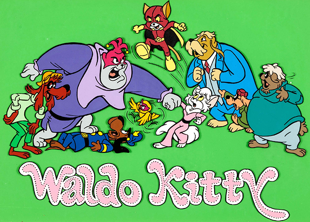 publicity photo for The Secret Lives of Waldo Kitty