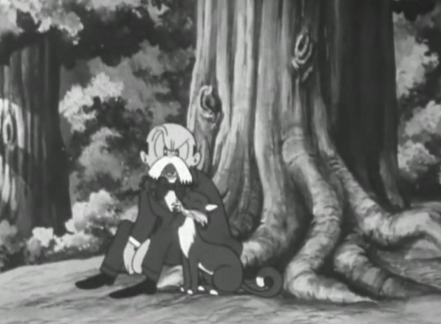 Astro Boy - The Mysterious Cat Pompous with cat in woods