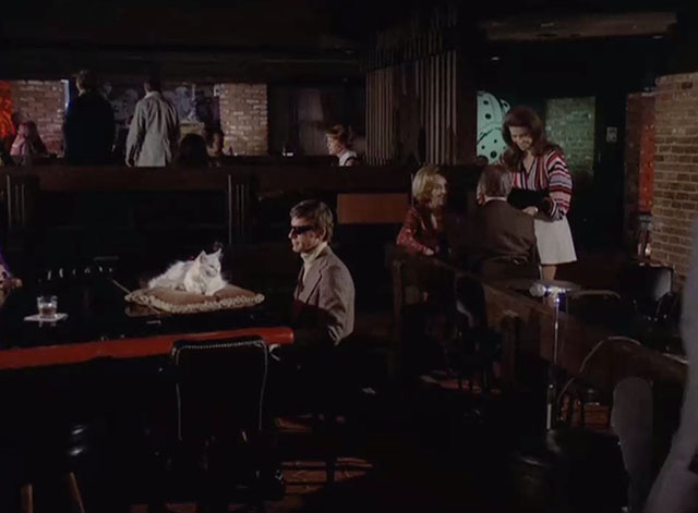 Barnaby Jones - See Some Evil, Do Some Evil - longhair white cat on piano played by Stanley Lambert Roddy McDowall
