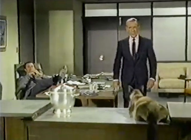 Bob Hope - Think Pretty - Siamese cat George on table with Addams Fred Astaire and Don Roger Perry