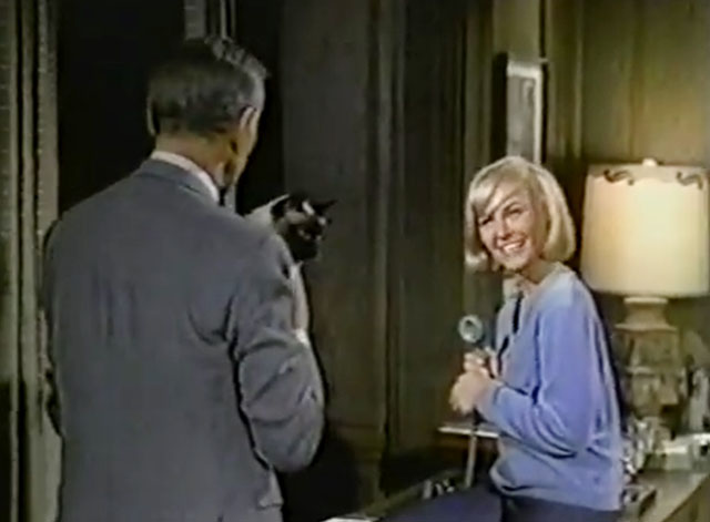 Bob Hope - Think Pretty - Siamese cat Martha held by Addams Fred Astaire with Lori Linda Foster