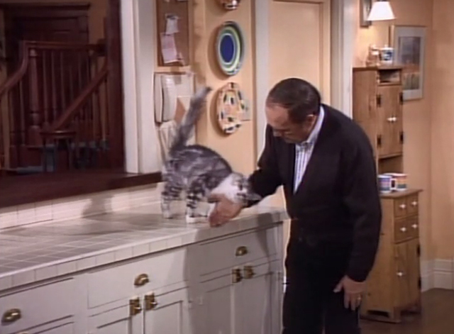Bob - Stone in Love - Bob Newhart trying to get cat Otto to shake hands