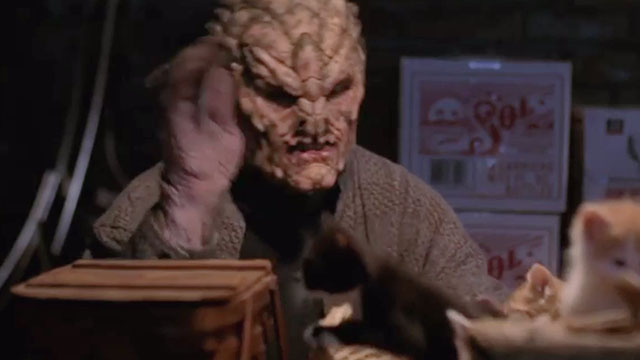 Buffy the Vampire Slayer - Life Serial - demon at poker table with tabby kitten ante