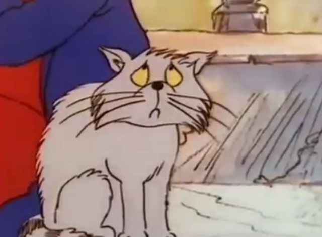 Carlton Your Doorman - cartoon cat Ringo rolling eyes