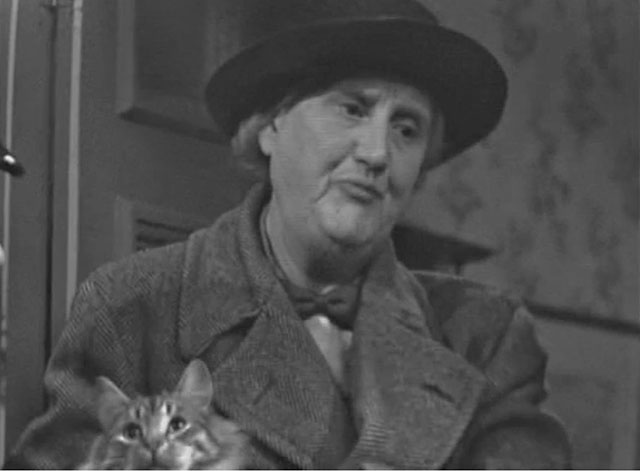 Dixon of Dock Green - Green Wedding - Martha Briggs Grace Newcombe holding longhair tabby cat Gilbert