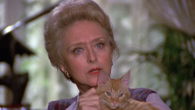 Fantasy Island - Beachcomber / The Last Whodunnit - Mabel Celeste Holm holding ginger tabby cat Hercule