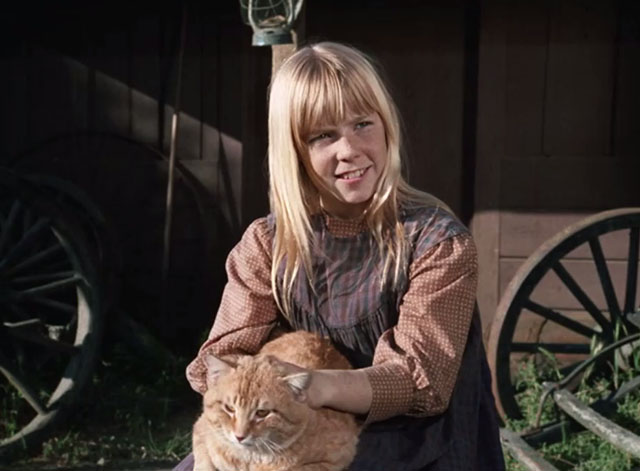 Gunsmoke - Milligan - Wendy Patti Cohoon with ginger tabby cat Jim Grim