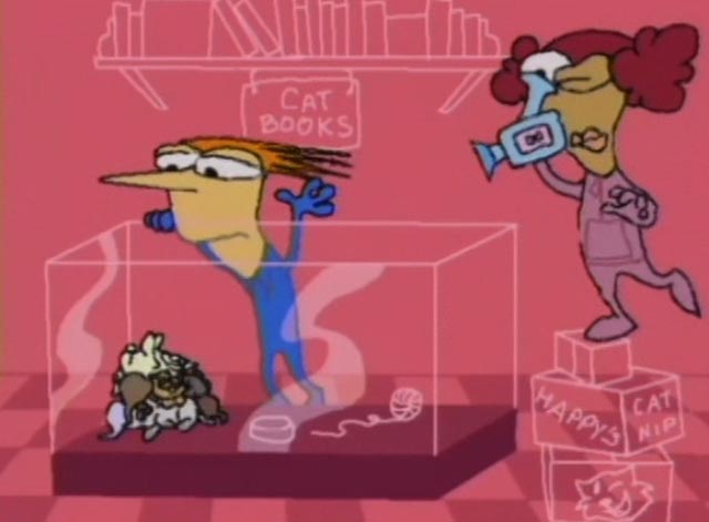 Home Movies - Brendon Gets Rabies - Brendon and Melissa filming sleeping kittens in pet shop