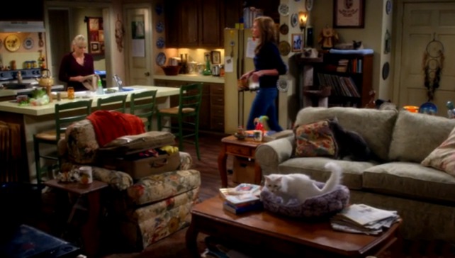 Mom - Figgy Pudding and the Rapture - more cats in Marjorie's home