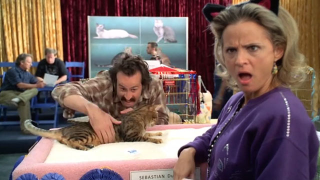 My Name is Earl - Larceny of a Kitty Cat - Earl Jason Lee stealing Bengal tabby cat Sebastian from Judy Amy Sedaris