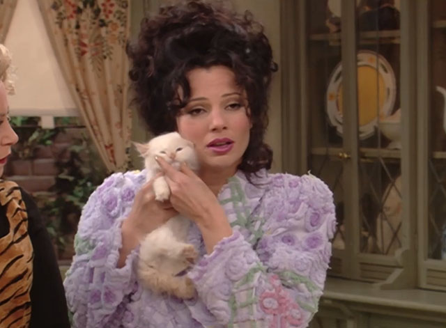 The Nanny - Fran's Gotta Have It - Fran holding flame point kitten