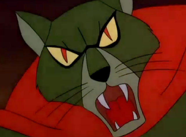 Scooby Doo, Where Are You - Make a Beeline Away from That Feline - cat creature extreme close up