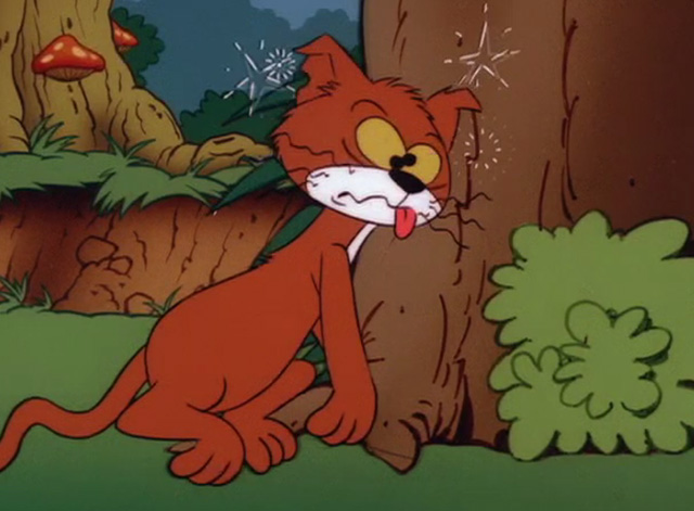 The Smurfs - The Astrosmurf - Azrael cat after running into tree