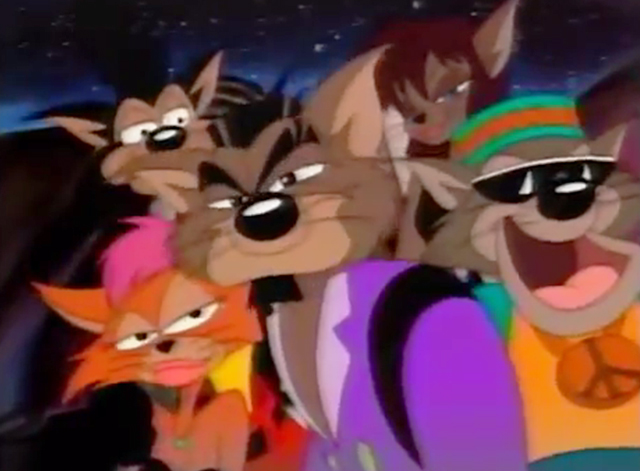 Skat Strut - MC Skat Kat - with the Stray Cat Mob Fatz, Taboo, Silk and Katleen