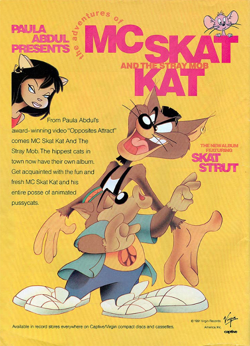 Skat Strut - MC Skat Kat - making face at camera