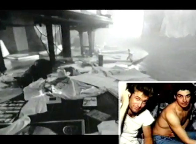 Two Hearts - Australian Crawl - black cat amongst memorabilia with photo of band